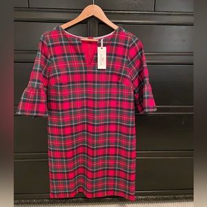 Vineyard Vines Holiday plaid dress